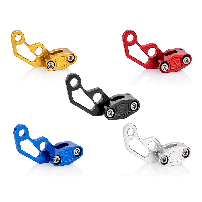 CNC Halter für Bremsschlauch & Bowdenzug – passend für Simson S51, S50 CNC Halter für Bremsschlauch & Bowdenzug – passend für Simson S51, S50