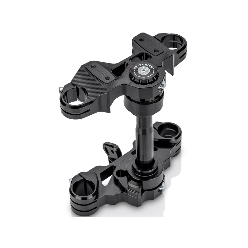 PZ Gabelbrücke | Version 2025 | mit Teilegutachten CNC gefräst f. Simson S50, S51 | Schwarz