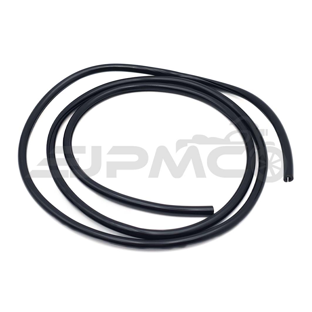 Gummi - Keder für Lampenmaske schwarz glänzend Simson Schwalbe KR51 Gummi - Keder für Lampenmaske schwarz glänzend Simson Schwalbe KR51