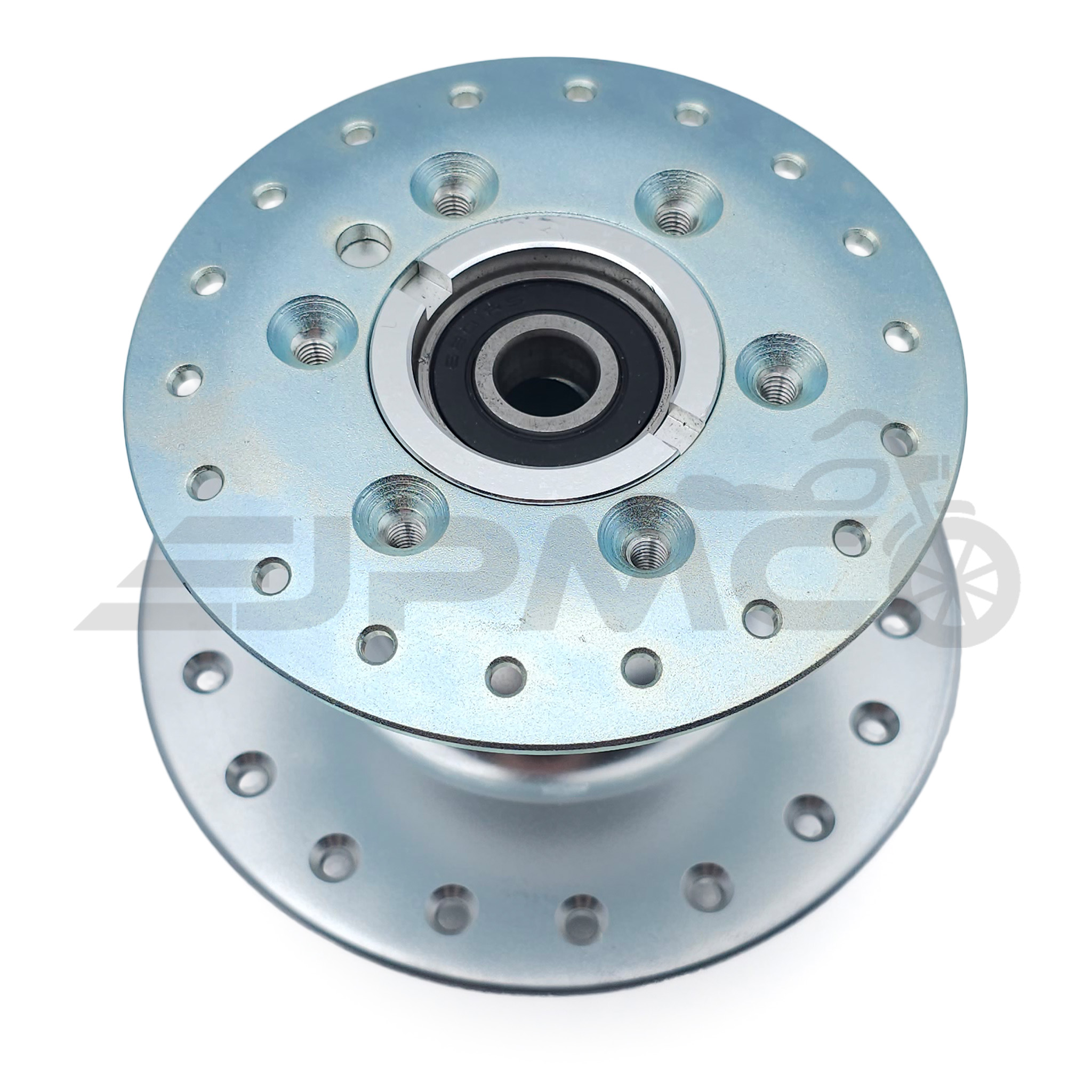 Vorderradnabe f. Scheibenbremse , ALU natur eloxiert , inkl. Lager und Schrauben - S51, S70, KR51 Vorderradnabe f. Scheibenbremse , ALU natur eloxiert , inkl. Lager und Schrauben - S51, S70, KR51