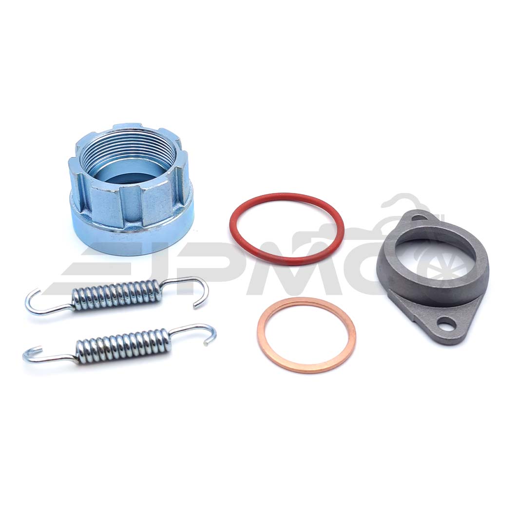 Set: Kalotte mit Zubehör komplett für 28mm Krümmer - für Simson S50, S51, S53, S83, SR50, u.a. Set: Kalotte mit Zubehör komplett für 28mm Krümmer - für Simson S50, S51, S53, S83, SR50, u.a.