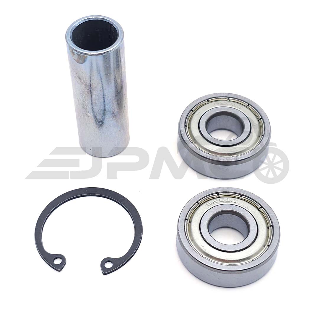 Kugellager im Set (4-teilig) für Radnabe vorn oder hinten mit Rohrstück "geschlossene Ausführung"  (SNH)