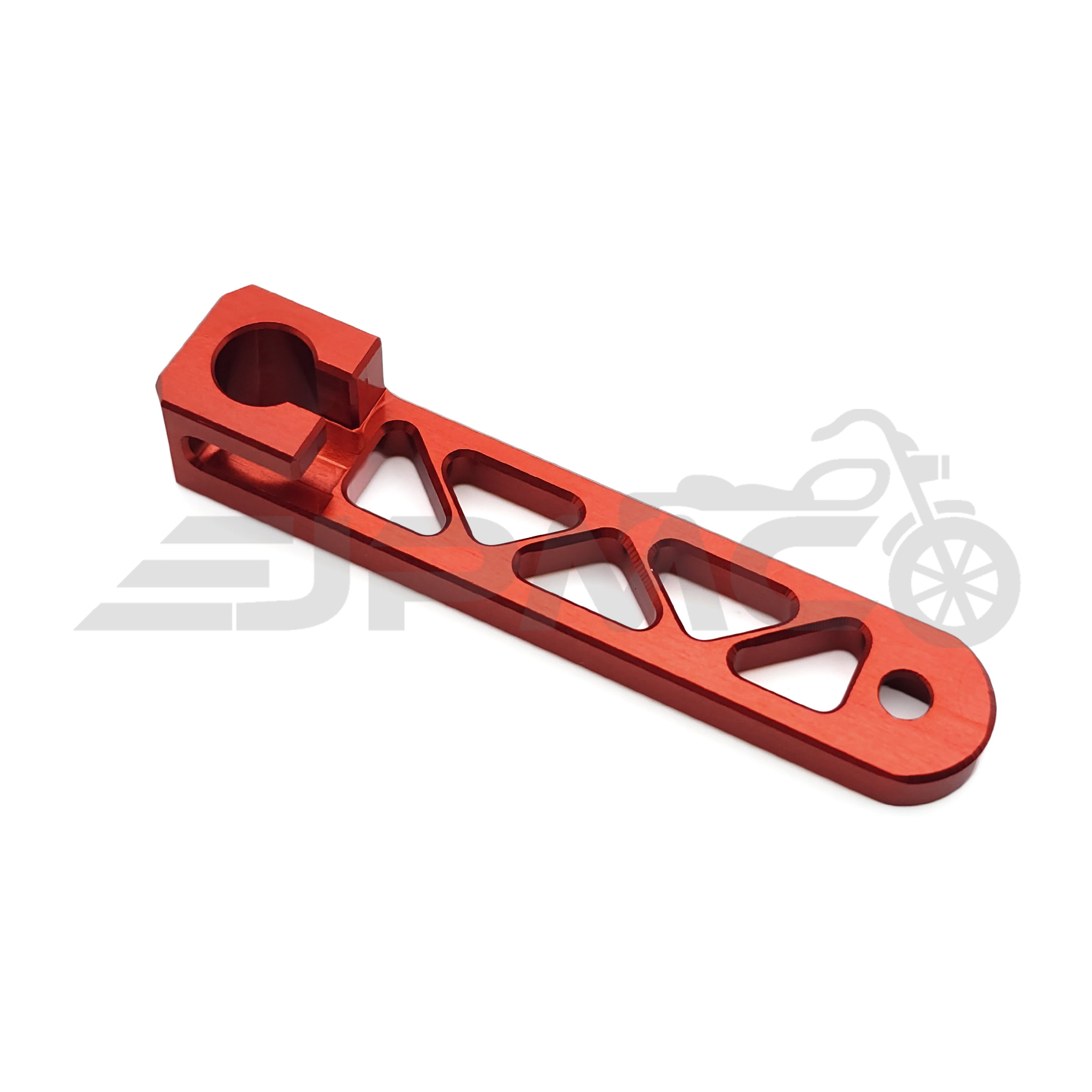 Hebel f. CNC innerer Kupplungshebel verstärkt Alu Racing lang f. Simson - rot