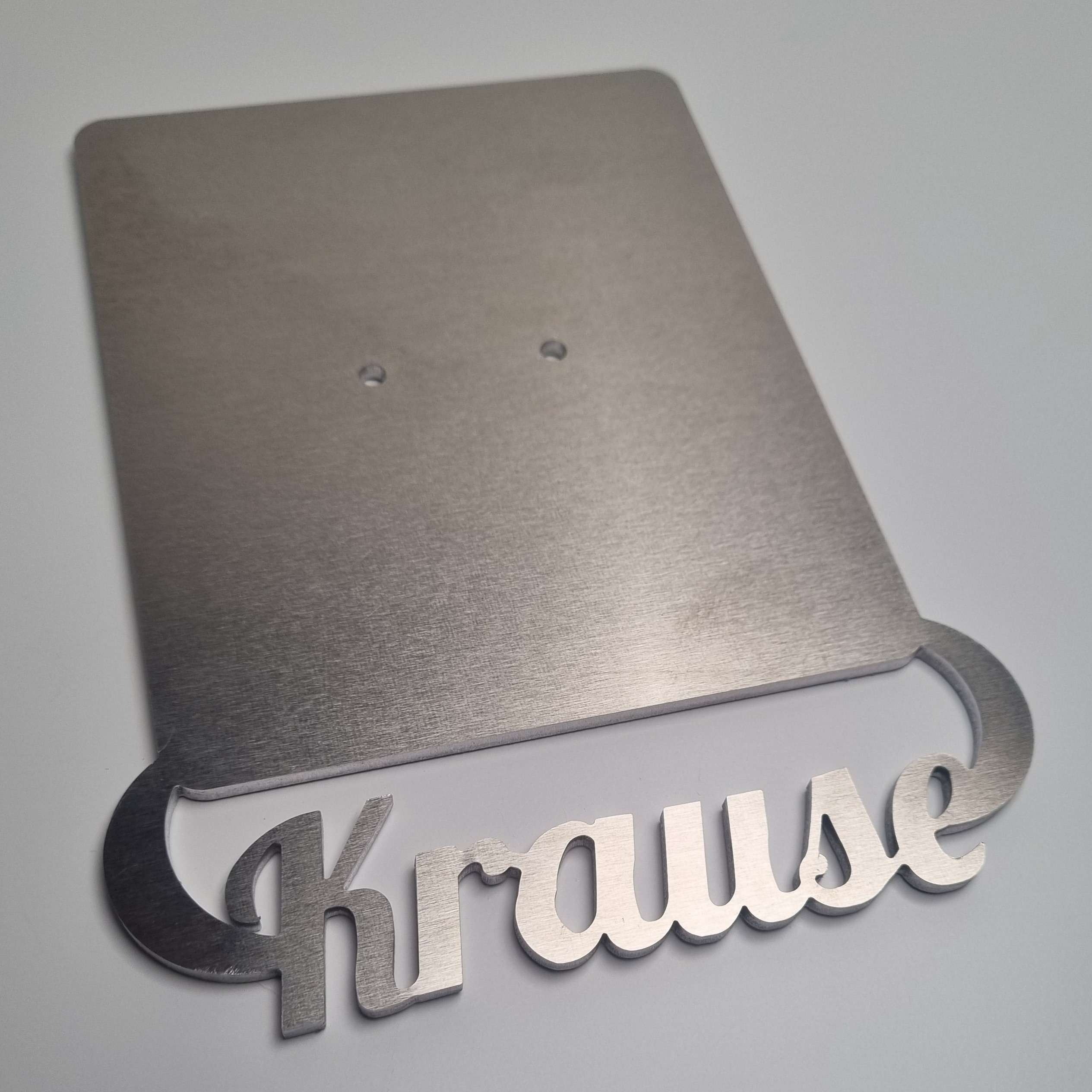 Simson Kennzeichenhalterplatte - "Krause" Simson Kennzeichenhalterplatte - "Krause"