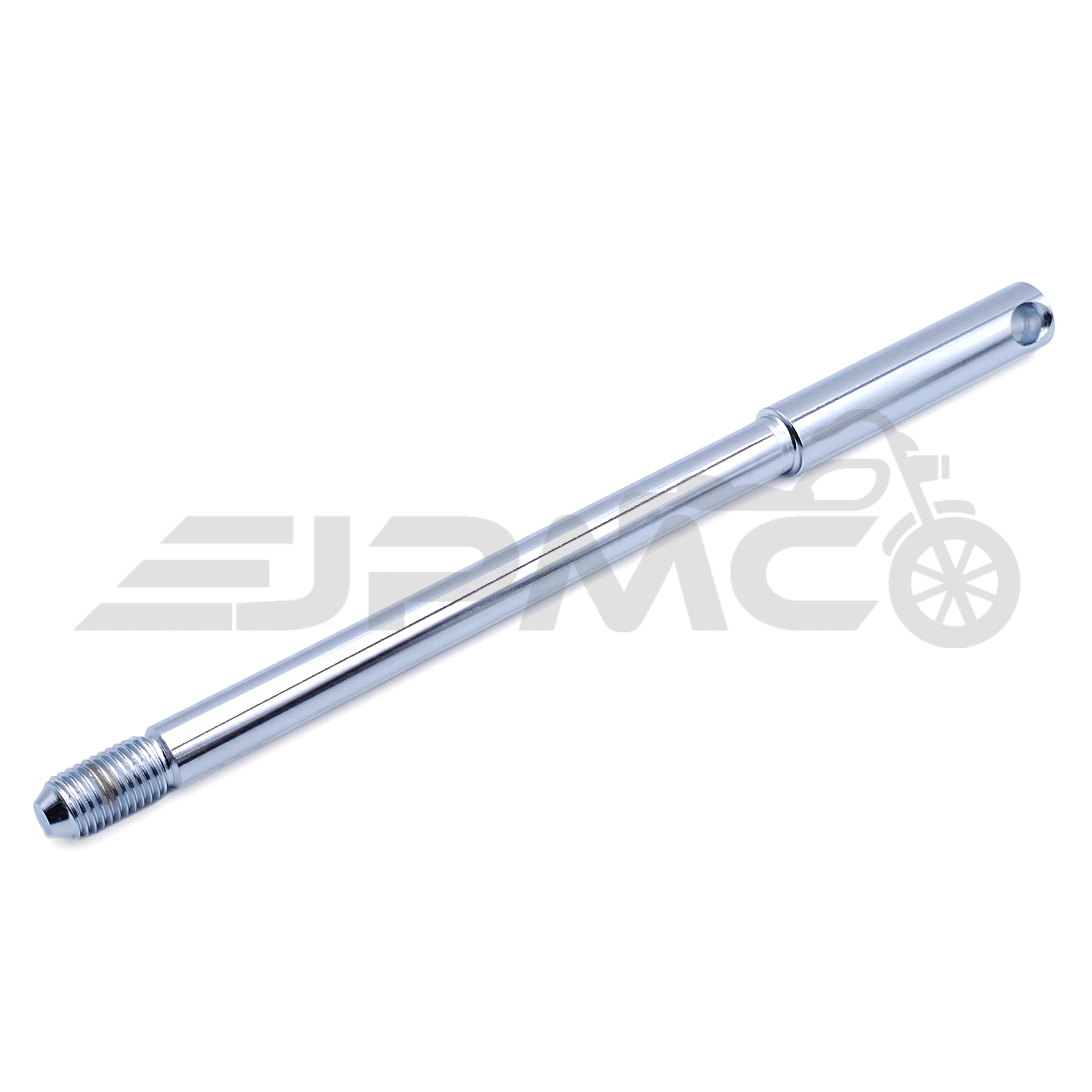 Steckachse vorne, verchromt - für Simson S50, S51, S70, SR50, SR80