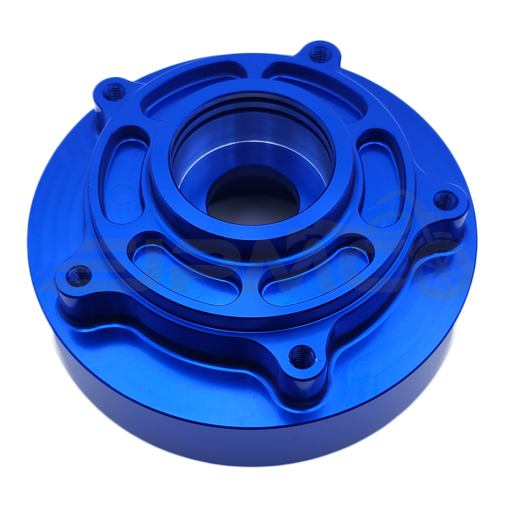 CNC Hinterradmitnehmer 5-fach verschraubt - blau