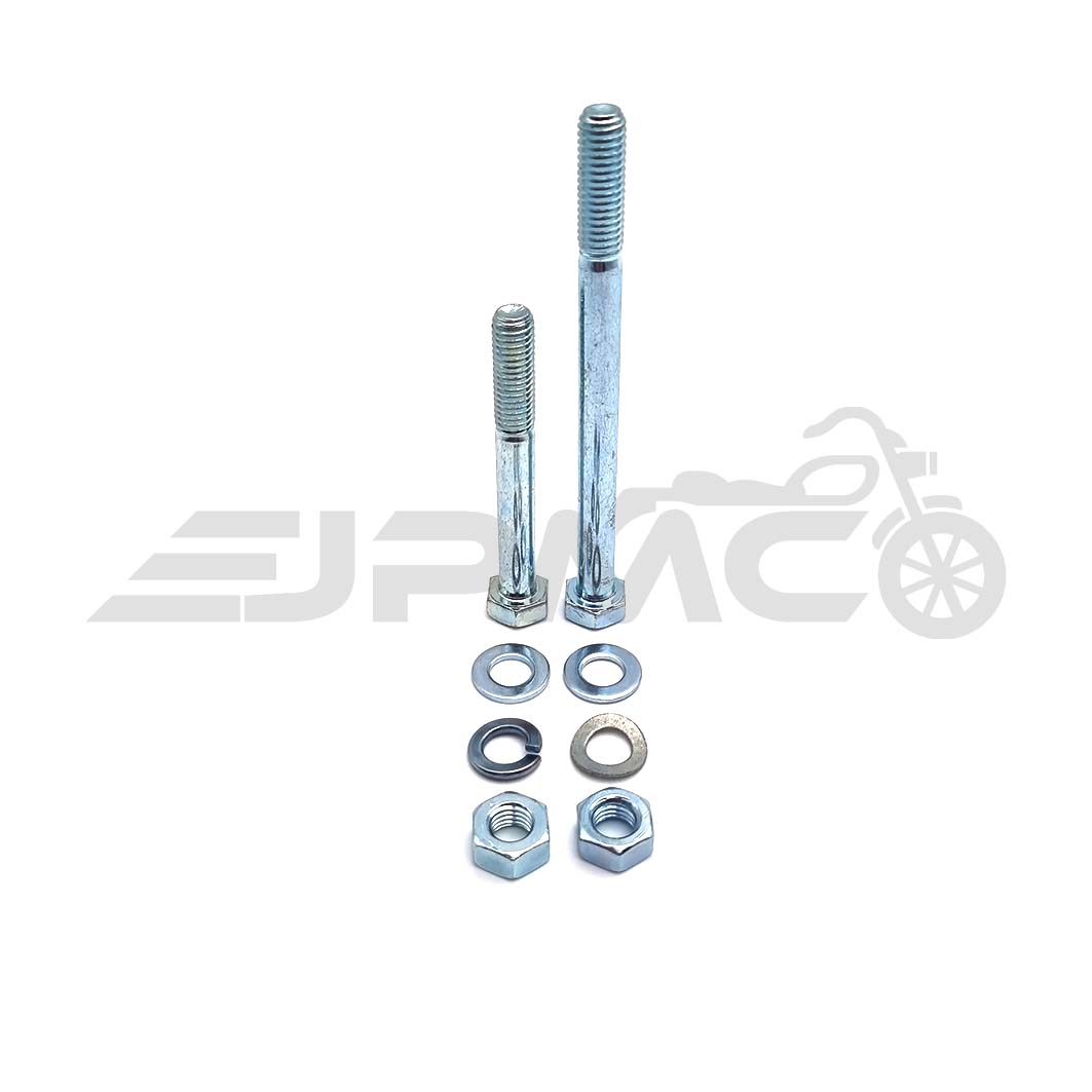 Set: Sechskantschrauben für Motoraufhängung Schwalbe KR51, Spatz SR4-1, Star, SR4-2, Sperber SR4-3, Habicht SR4-4 Set: Sechskantschrauben für Motoraufhängung Schwalbe KR51, Spatz SR4-1, Star, SR4-2, Sperber SR4-3, Habicht SR4-4