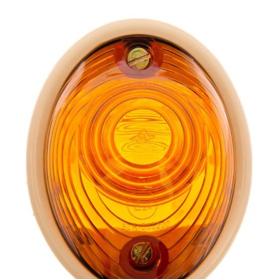 Set: 2 Blinker, alte Bauform (Ochsenauge) - Simson KR51/1 Schwalbe, SR4-2 Star, SR4-3 Sperber, SR4-4 Habicht - MZ Set: 2 Blinker, alte Bauform (Ochsenauge) - Simson KR51/1 Schwalbe, SR4-2 Star, SR4-3 Sperber, SR4-4 Habicht - MZ