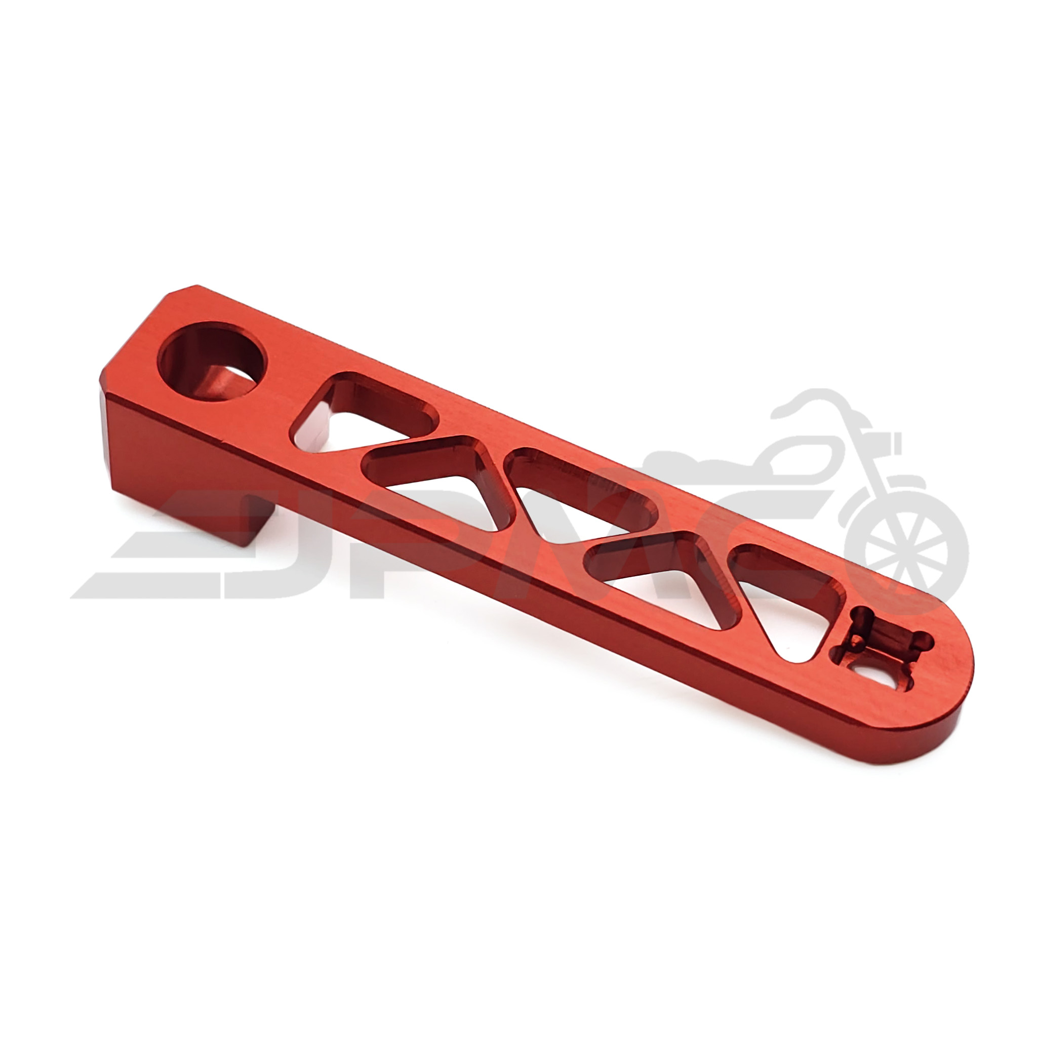 Hebel f. CNC innerer Kupplungshebel verstärkt Alu Racing lang f. Simson - rot