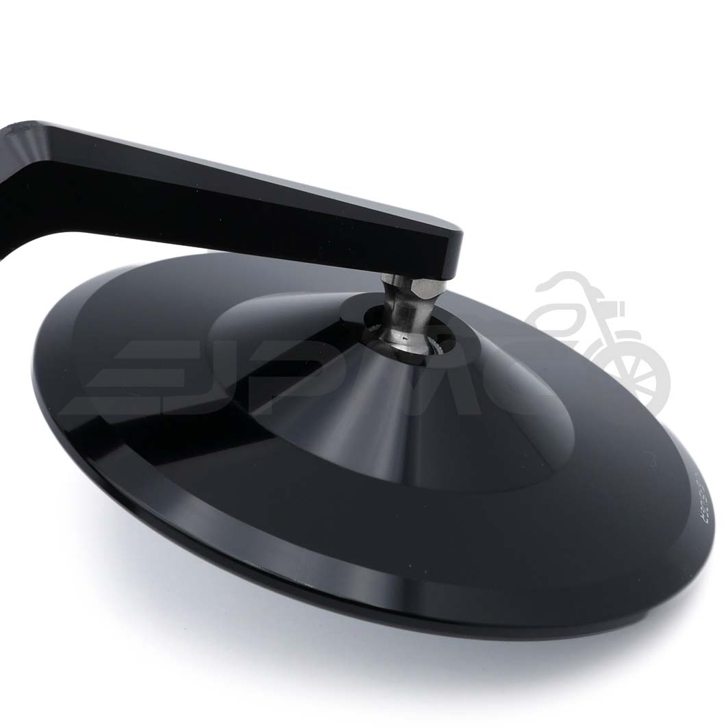 Lenkerendenspiegel schwarz rund mit E-Nummer Lenkerendenspiegel schwarz rund mit E-Nummer