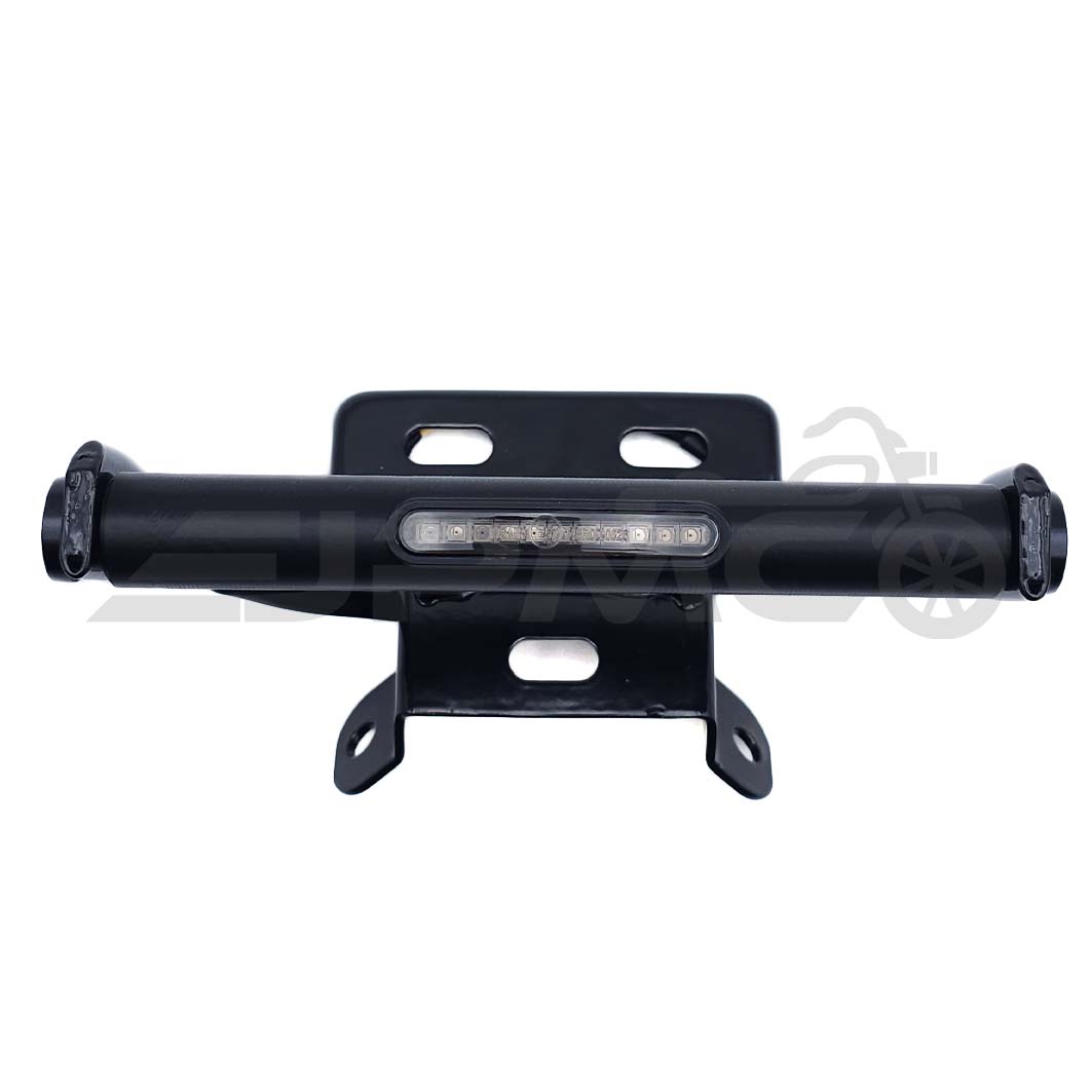 JPMC Aufbockstrebe | Rund Schwarz |mit LED Brems-/Rücklicht | Racing Optik - für Simson S50, S51 JPMC Aufbockstrebe | Rund Schwarz |mit LED Brems-/Rücklicht | Racing Optik - für Simson S50, S51