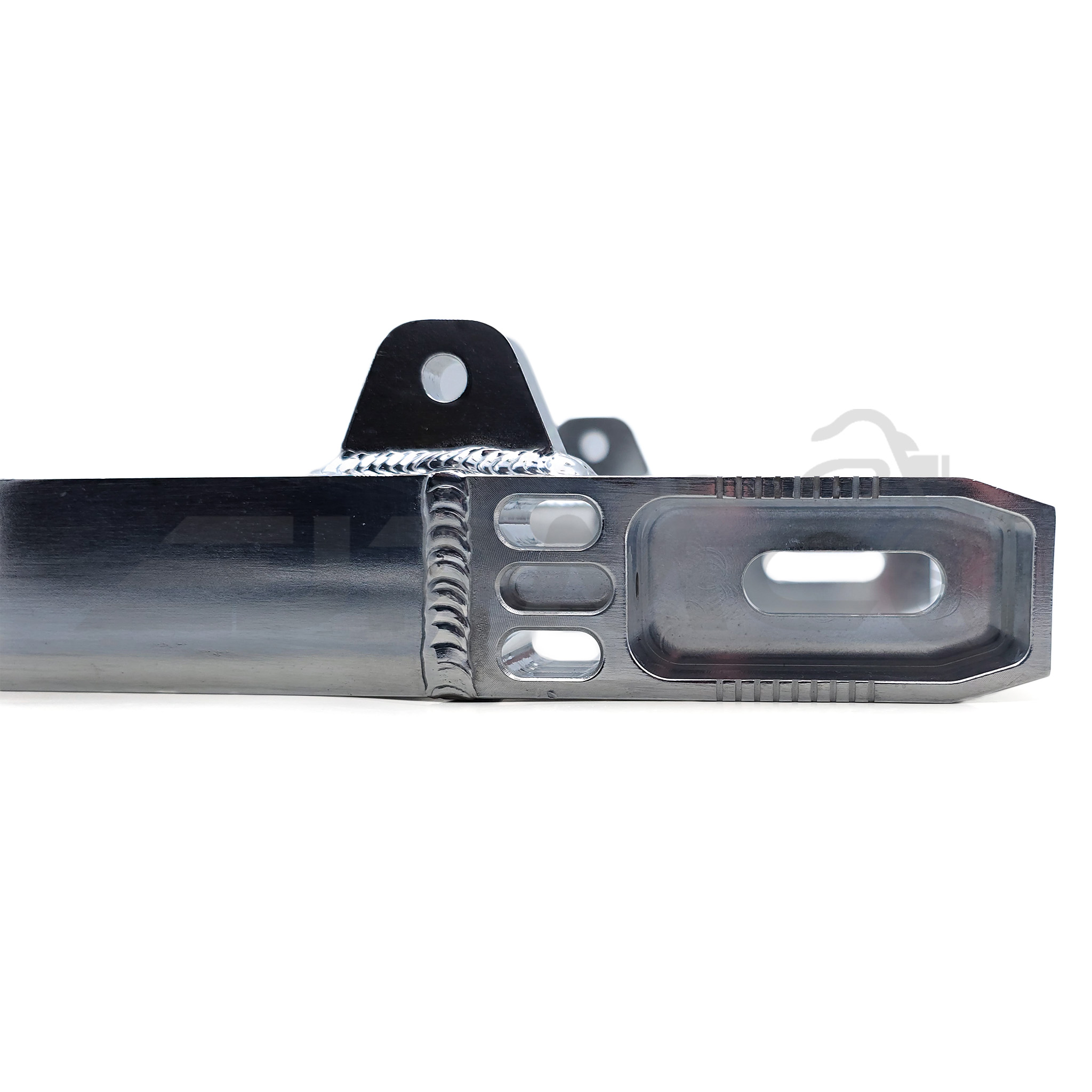 Verstärkte CNC Kastenschwinge aus Aluminium f. Simson S50, S51 Verstärkte CNC Kastenschwinge aus Aluminium f. Simson S50, S51