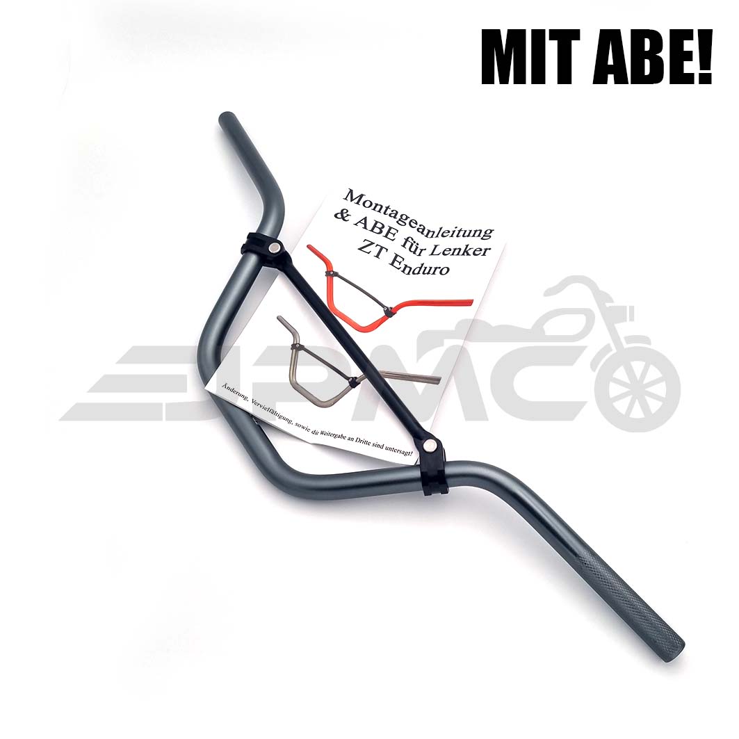ZT Tuning Lenker Simson S51 Enduro inkl. ABE - Titan