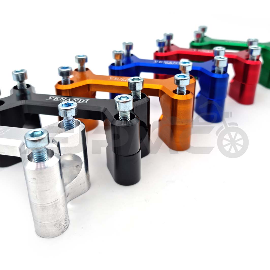 Lenkeraufnahme CNC | Lenkerklemme Grün Dogbone Lenkeraufnahme CNC | Lenkerklemme Grün Dogbone