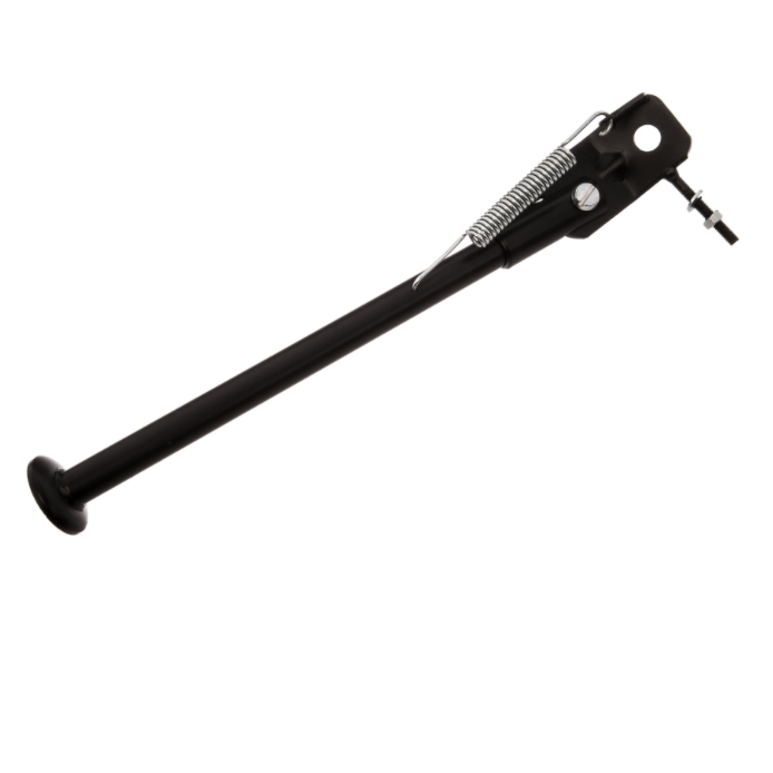 Seitenständer mit Feder, Schwarz - für Simson S50, S51, S70, S53, S83, KR51/2 Schwalbe Seitenständer mit Feder, Schwarz - für Simson S50, S51, S70, S53, S83, KR51/2 Schwalbe