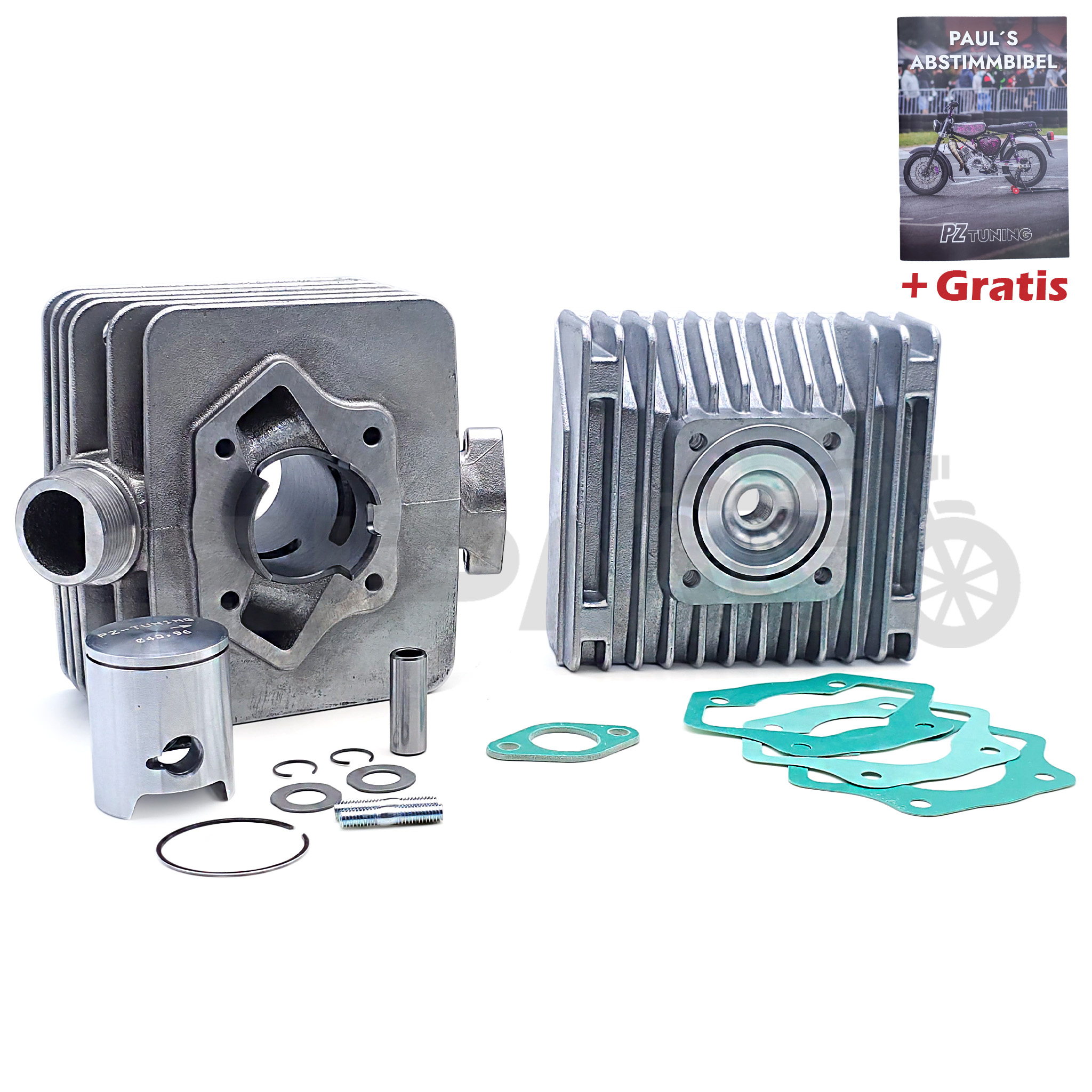 PZ Allday-Sixty 60ccm Simson Tuning Zylinderkit 2025 mit CNC Laufbuchse PZ Allday-Sixty 60ccm Simson Tuning Zylinderkit 2025 mit CNC Laufbuchse