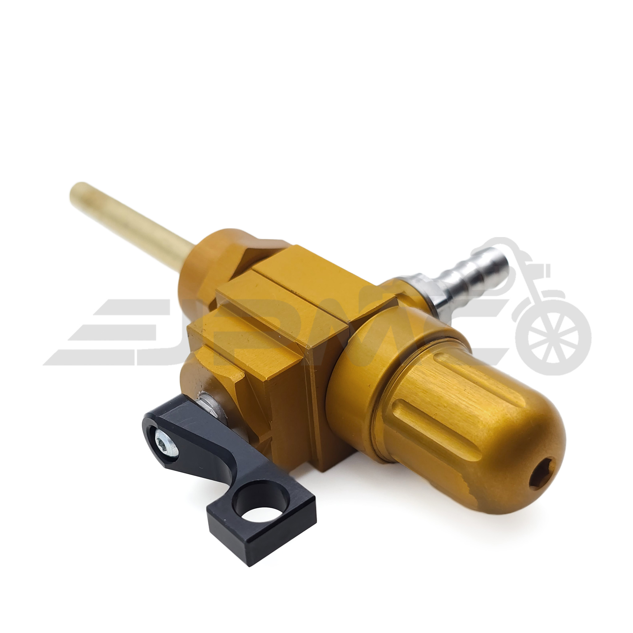 CNC Benzinhahn eloxiert 400 ml pro Minute - gold