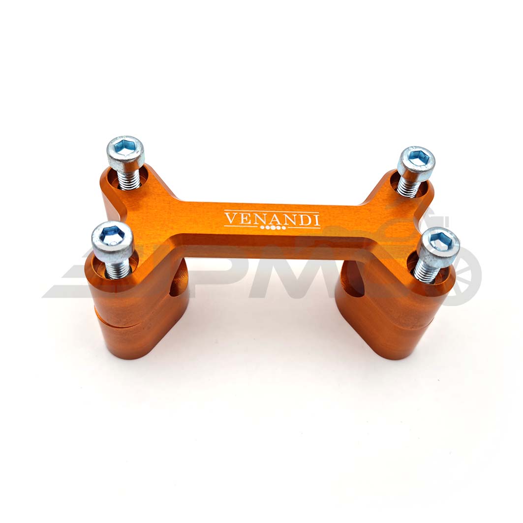 Lenkeraufnahme CNC | Lenkerklemme Gold Dogbone