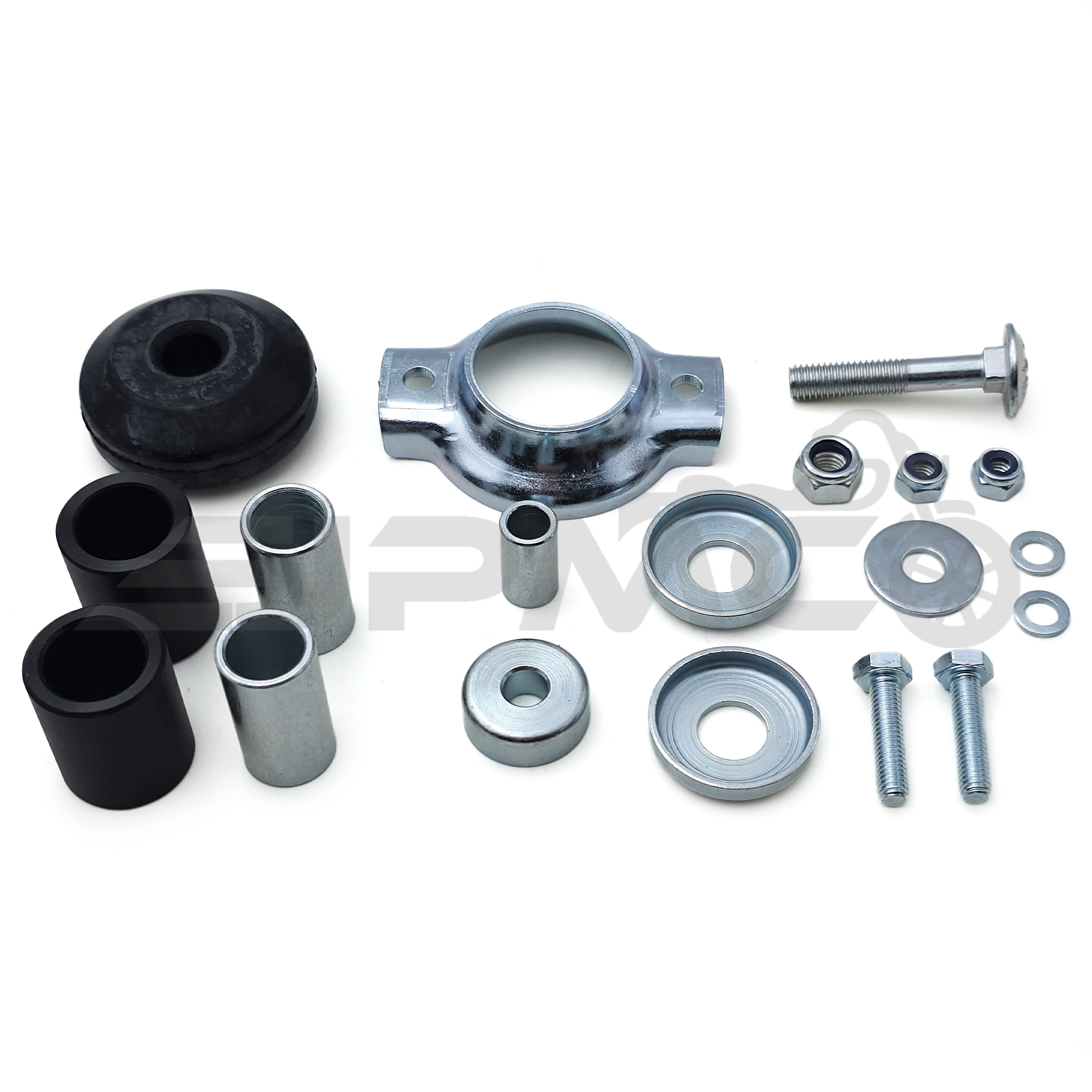 Motorlager Set f. Simson S50, S51, S70, S53, S83 | Komplettset mit Polyamidbuchsen