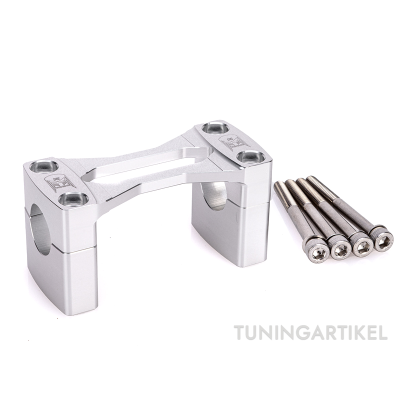 Racing CNC Lenkerklemme inkl. Teilegutachten f. Simson S51, S50 - Natur