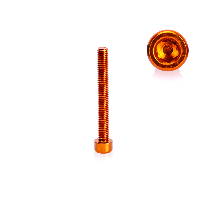 Schraube für den rechten Seitendeckel - Orange