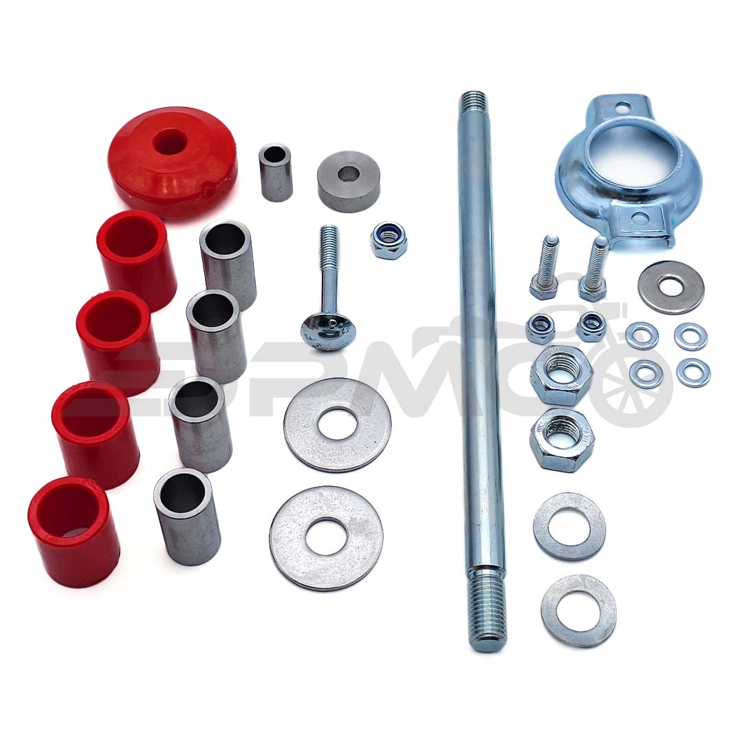 Poly-Pro Motorlager und Schwingenbolzen Set f. Simson S50 S51 S70 S53 S83 Poly-Pro Motorlager und Schwingenbolzen Set f. Simson S50 S51 S70 S53 S83