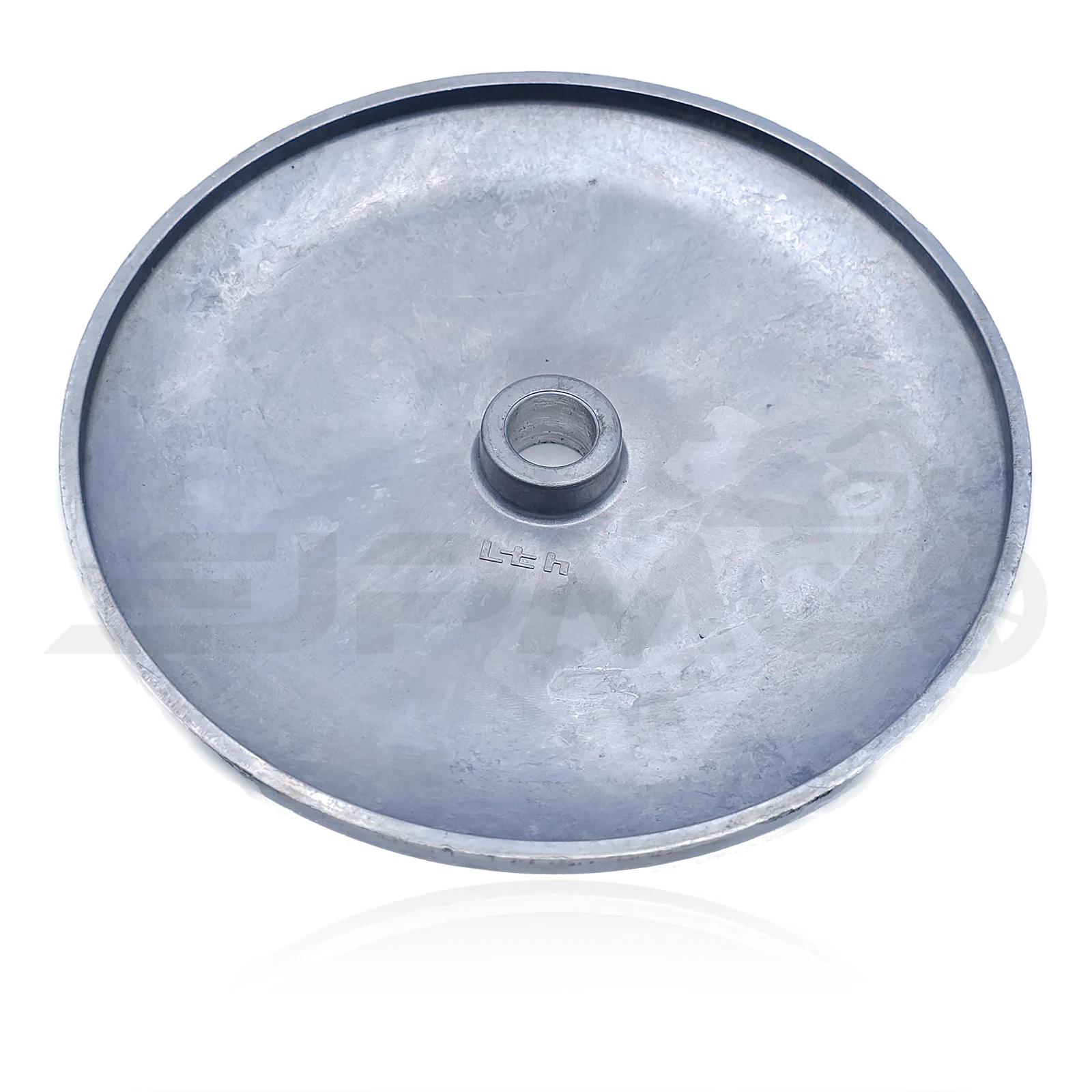 Deckel für Vorderradnabe – Aluminium natur, links
