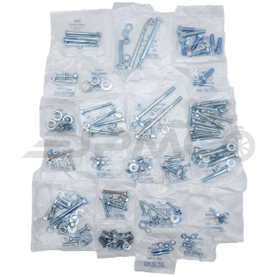 Set: Schrauben universal für komplettes Fahrzeug Simson S50 Set: Schrauben universal für komplettes Fahrzeug Simson S50