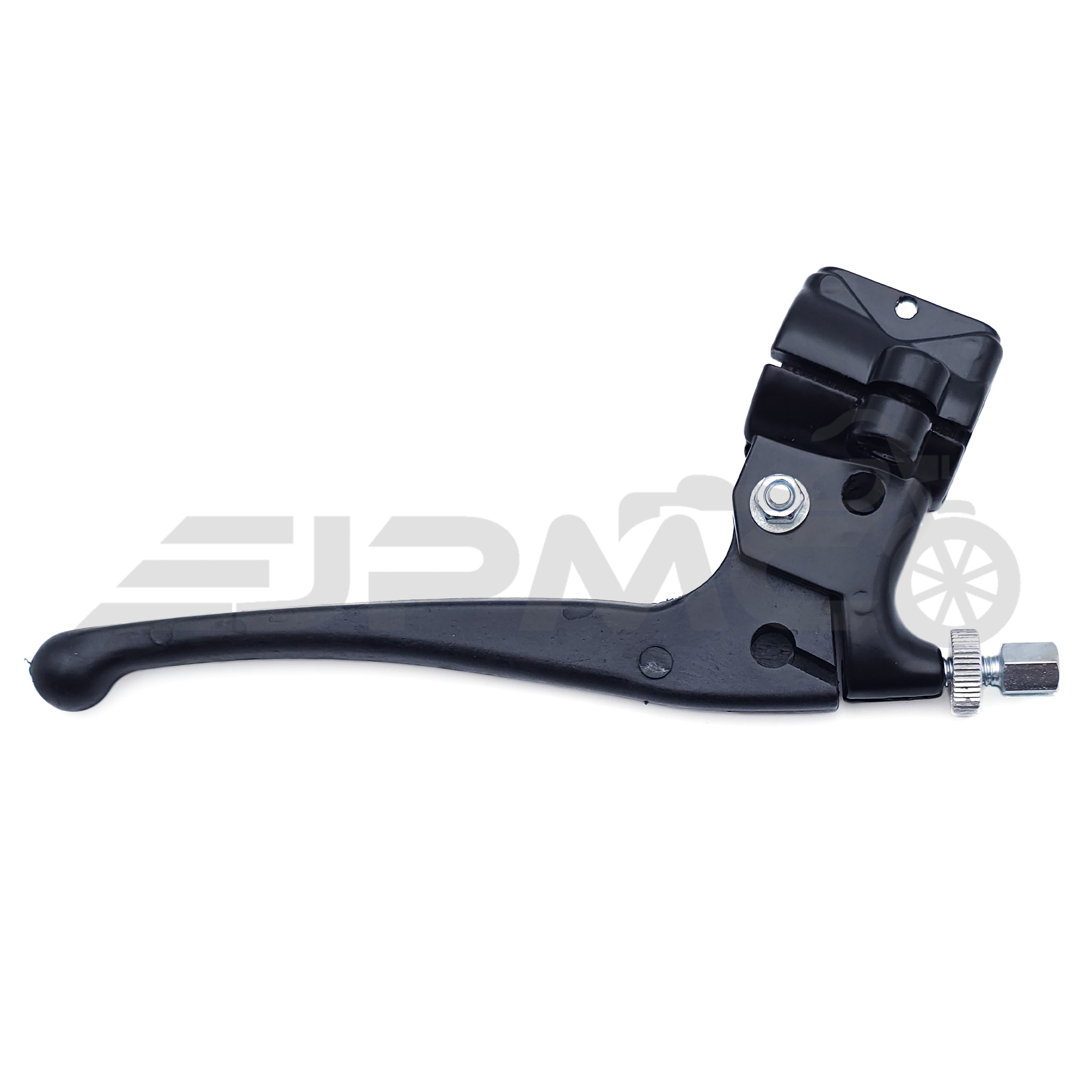 Kupplungshebel (links) gerade mit Armatur / Klemmstück für Simson S50, S51N