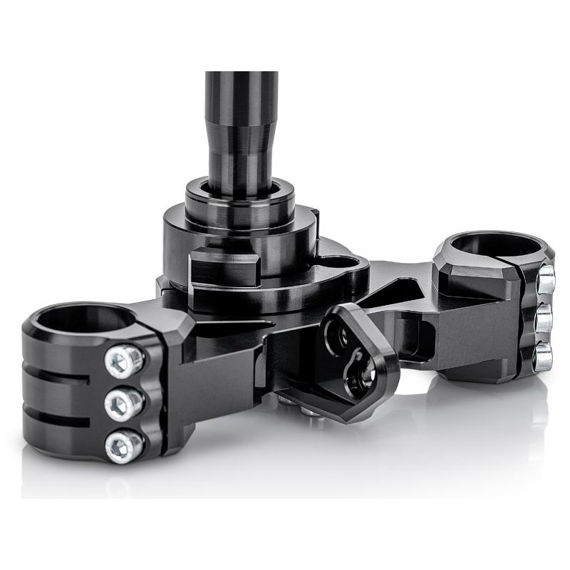 PZ Gabelbrücke | Version 2025 | mit Teilegutachten CNC gefräst f. Simson S50, S51 | Schwarz PZ Gabelbrücke | Version 2025 | mit Teilegutachten CNC gefräst f. Simson S50, S51 | Schwarz