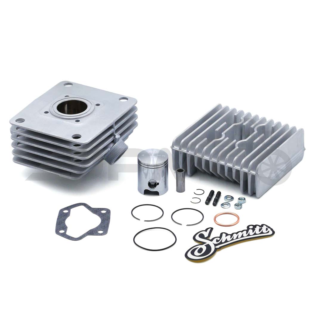 Schmitt "Sportfreund" Zylinderkit 60ccm – mit Vertex-Kolben für Simson S51, KR51/2, SR50 Schmitt "Sportfreund" Zylinderkit 60ccm – mit Vertex-Kolben für Simson S51, KR51/2, SR50