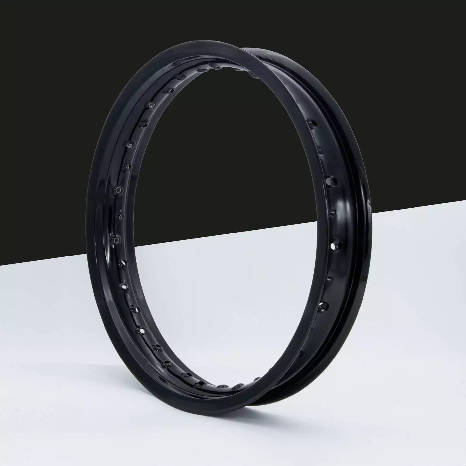 Felge / Felgenring Schwarz 1,85 x 16 Aluminium eloxiert – passend für Simson Felge / Felgenring Schwarz 1,85 x 16 Aluminium eloxiert – passend für Simson