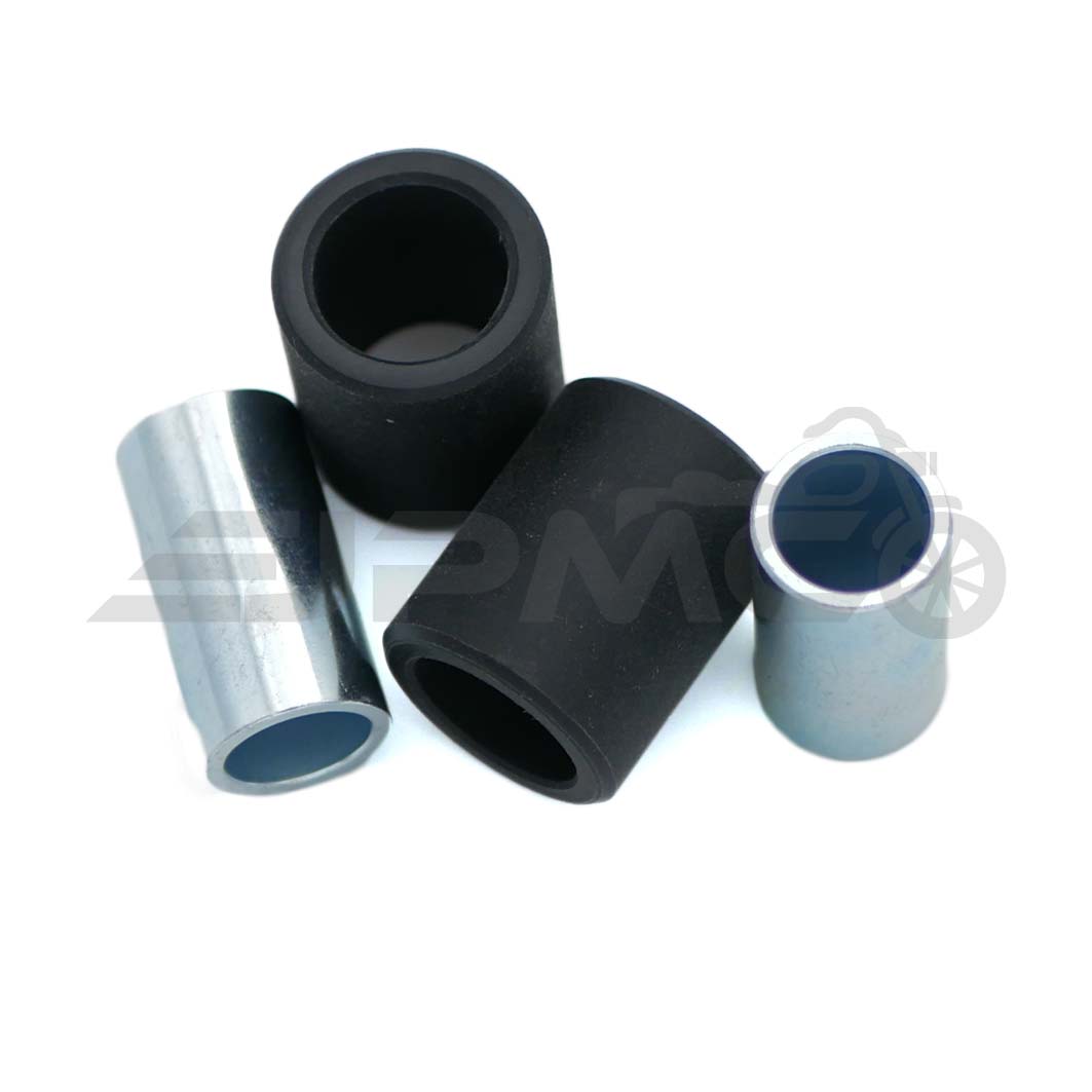SET 2x Polyamidbuchse + 2x Innenrohr - für Schwinge u. Motorlager - S51, S70, S53, S83 SET 2x Polyamidbuchse + 2x Innenrohr - für Schwinge u. Motorlager - S51, S70, S53, S83