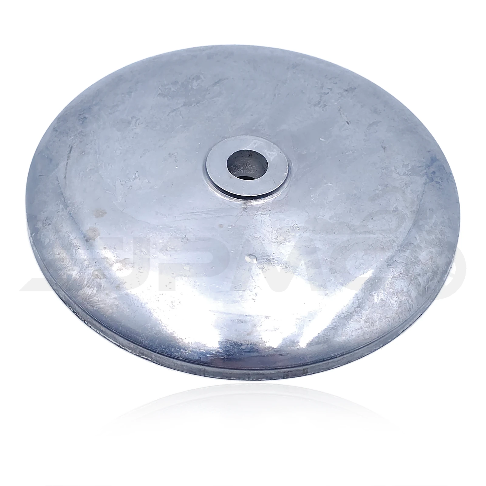 Deckel für Vorderradnabe – Aluminium natur, links