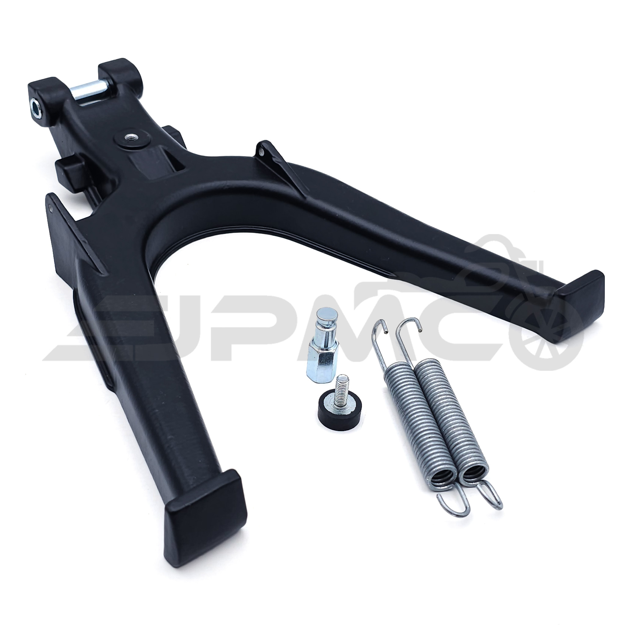 Kippständer Schwarz verstärkt Standard und verlängert + 5cm (290mm) für Simson