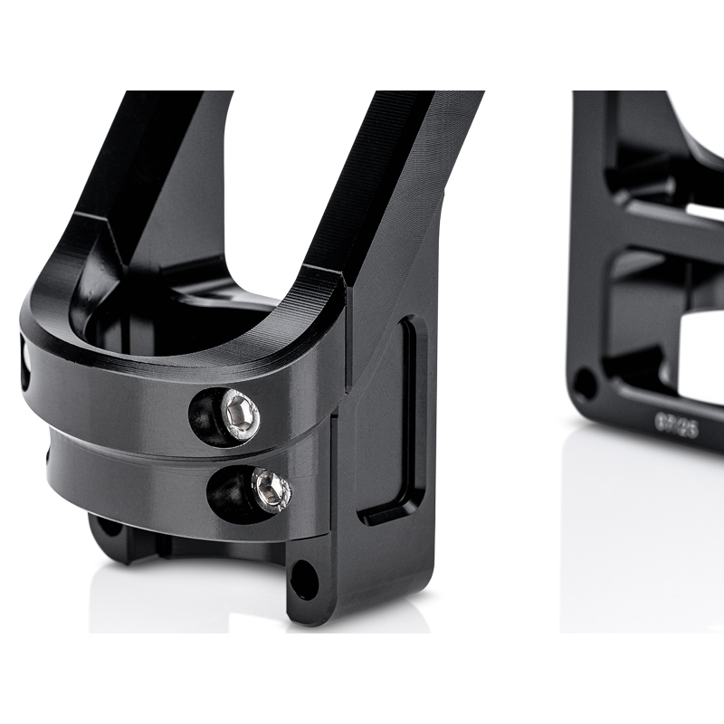 PZ-Tuning CNC Gabelversteifung Schwarz – mit Teilegutachten für Simson S50, S51, S70, S53, S83