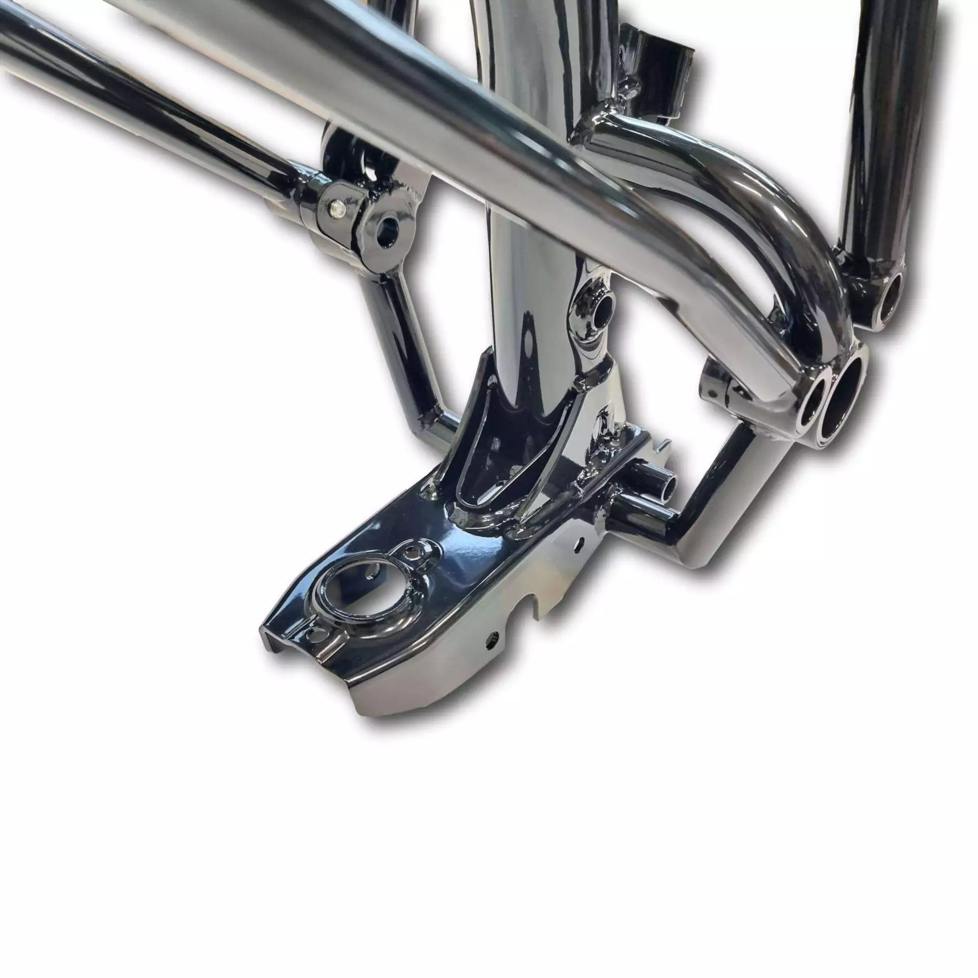 Simson GP Hauptrahmen verstärkt - schwarz pulverbeschichtet Simson GP Hauptrahmen verstärkt - schwarz pulverbeschichtet