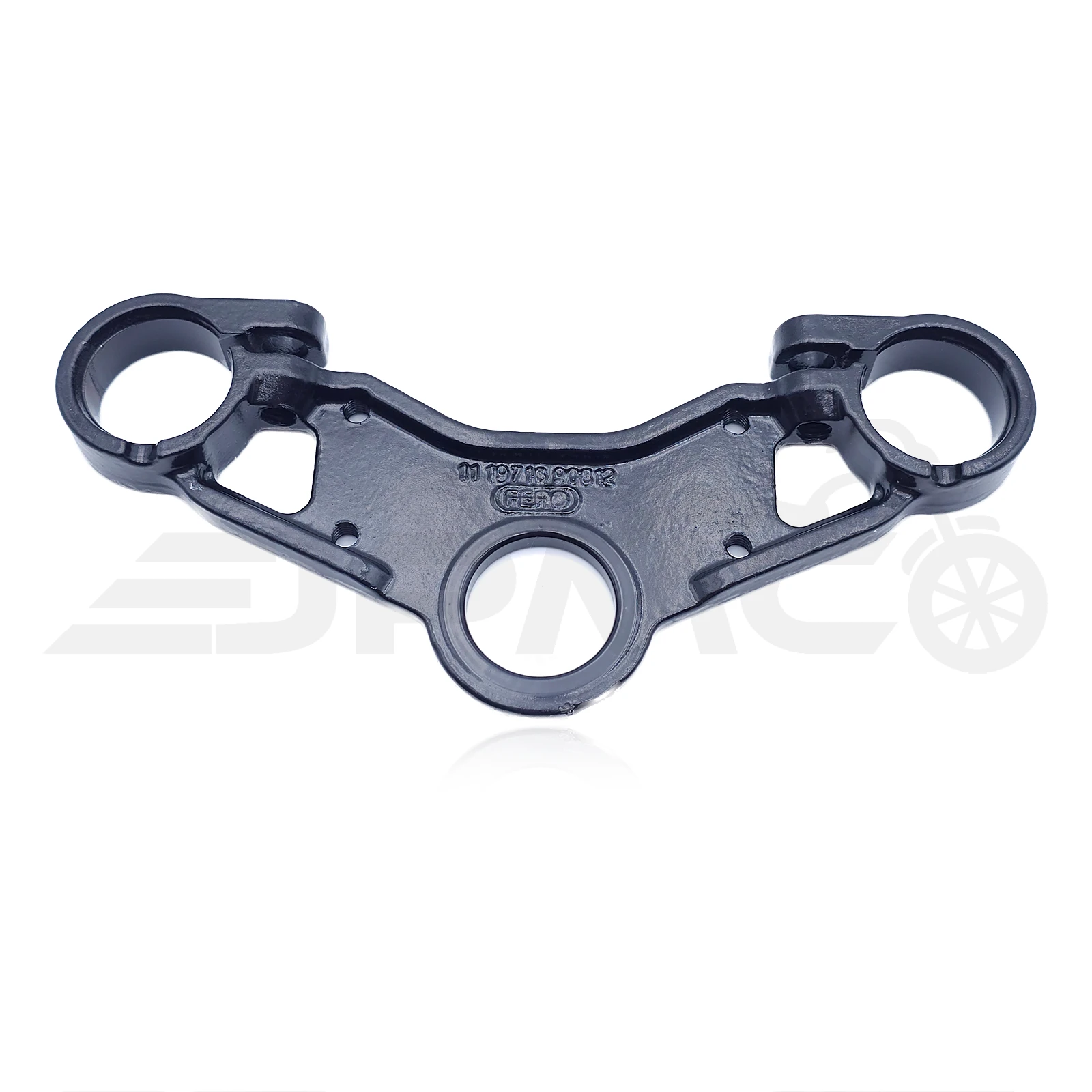 Obere Gabelbrücke für Simson – Enduro, schwarz, zum Klemmen