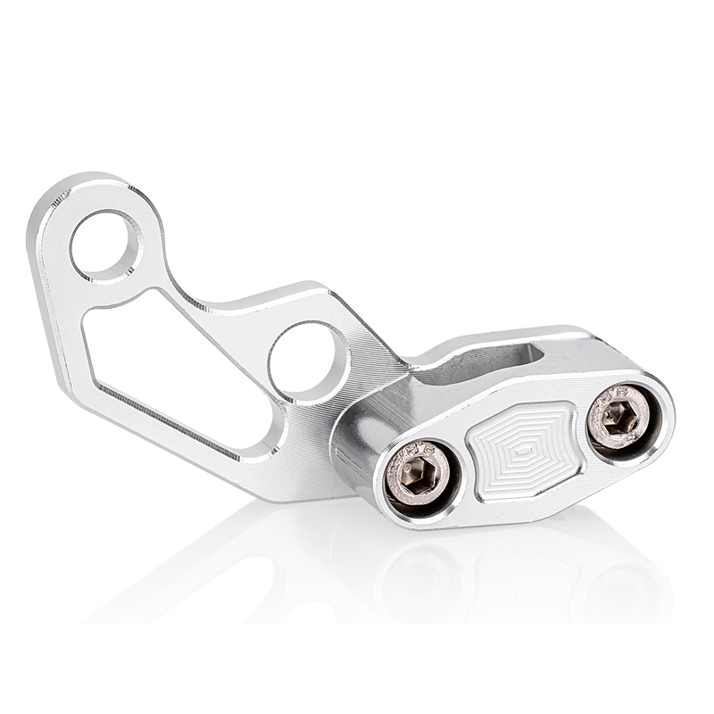 CNC Halter für Bremsschlauch & Bowdenzug – passend für Simson S51, S50 CNC Halter für Bremsschlauch & Bowdenzug – passend für Simson S51, S50