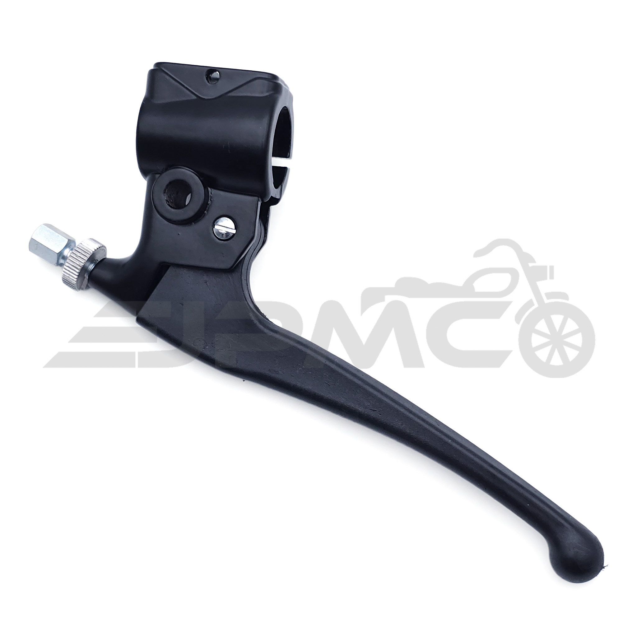 Kupplungshebel (links) gerade mit Armatur / Klemmstück für Simson S50, S51N