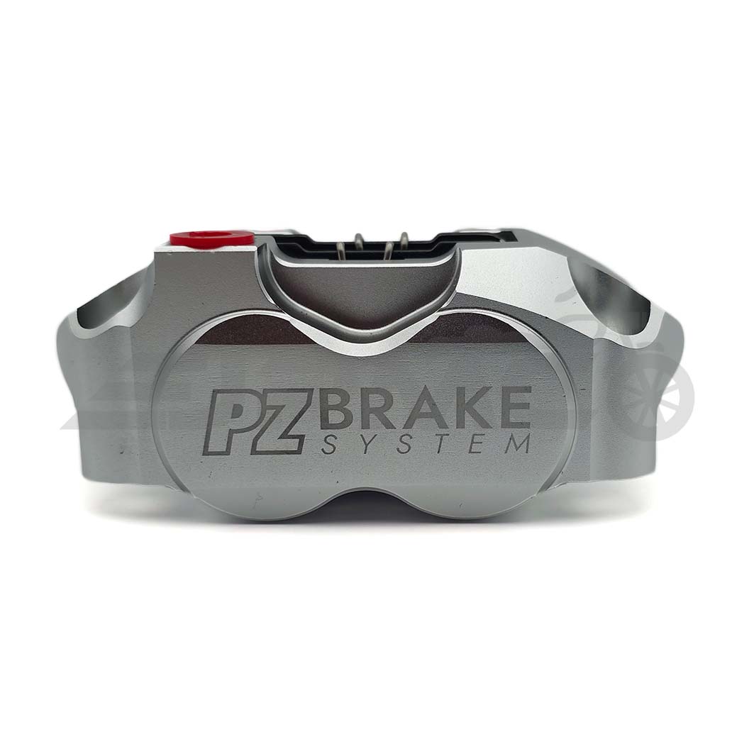 4 Kolben CNC Bremssattel Silber inkl. Teilegutachten für Simson S50, S51 4 Kolben CNC Bremssattel Silber inkl. Teilegutachten für Simson S50, S51