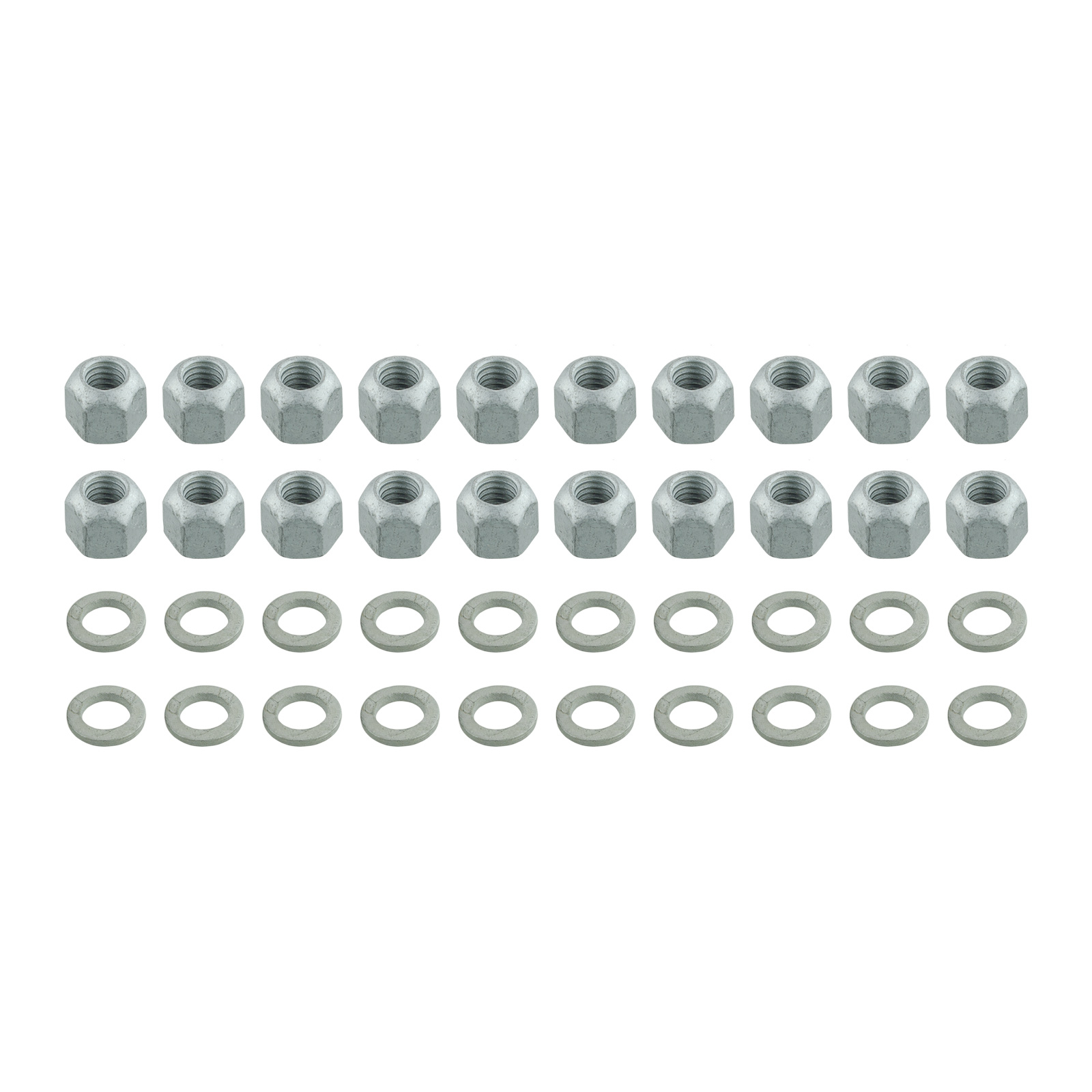 SET: 20x Spezialmutter + U-Scheibe für Zuganker M6x10 (beschichtet) SET: 20x Spezialmutter + U-Scheibe für Zuganker M6x10 (beschichtet)