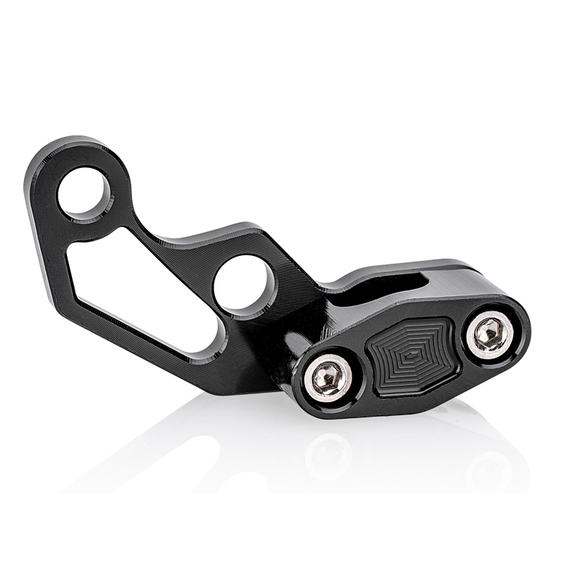 CNC Halter für Bremsschlauch & Bowdenzug – passend für Simson S51, S50 CNC Halter für Bremsschlauch & Bowdenzug – passend für Simson S51, S50