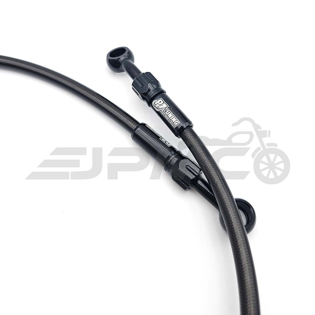 PZ Stahlflexbremsleitung Schwarz für Simson Scheibenbremse PZ Stahlflexbremsleitung Schwarz für Simson Scheibenbremse