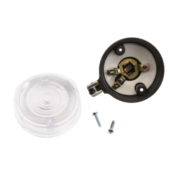 Set: 2 Blinker vorn, rund in Schwarz mit weißem Glas - Simson S50, S51, S70, SR50, SR80, MZ ETZ, TS Set: 2 Blinker vorn, rund in Schwarz mit weißem Glas - Simson S50, S51, S70, SR50, SR80, MZ ETZ, TS