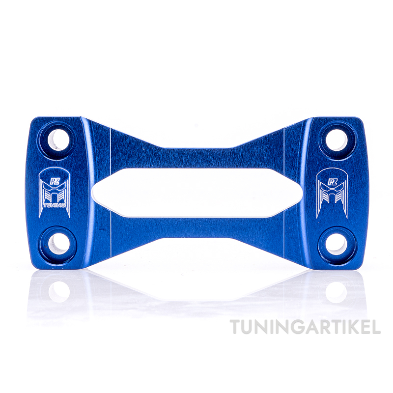 Racing CNC Lenkerklemme inkl. Teilegutachten f. Simson S51, S50 - Blau