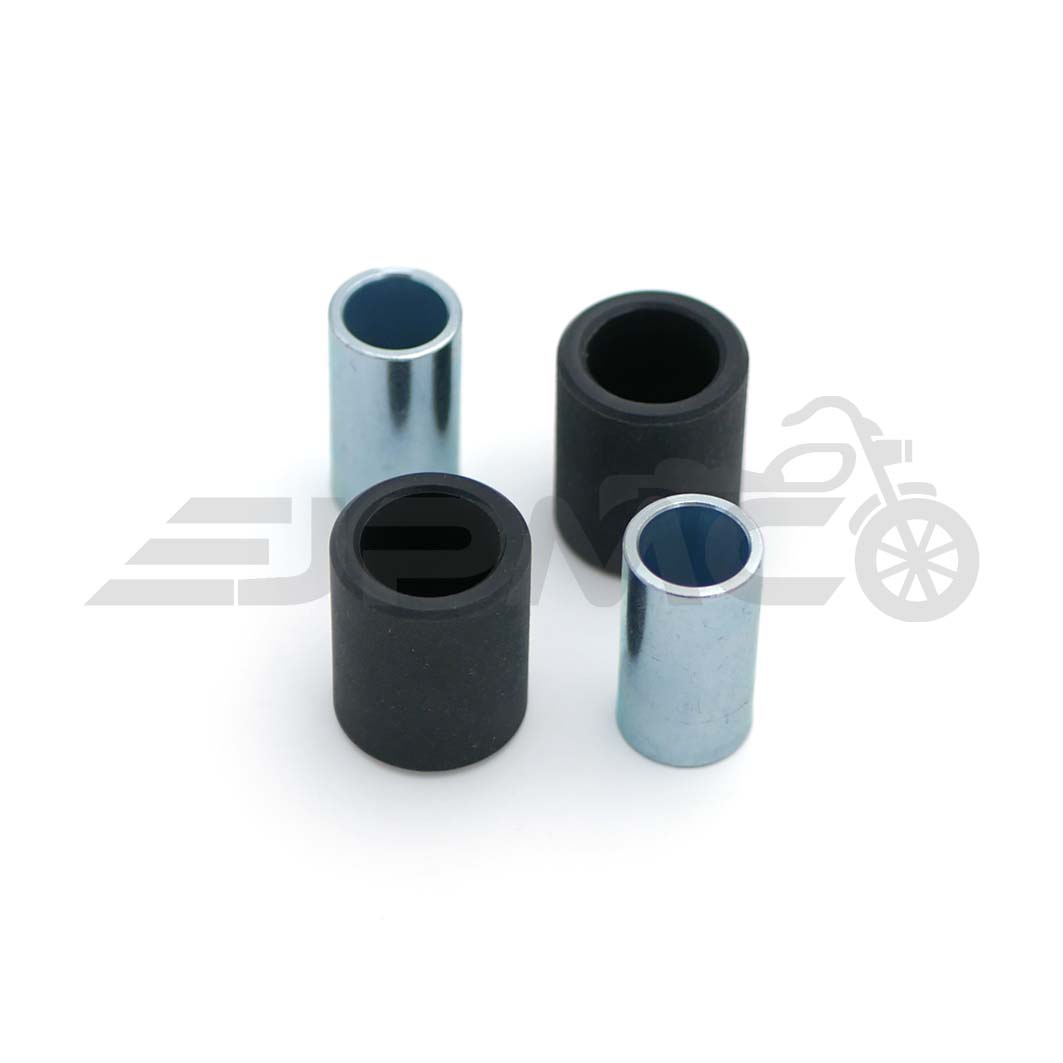 SET 2x Polyamidbuchse + 2x Innenrohr - für Schwinge u. Motorlager - S51, S70, S53, S83 SET 2x Polyamidbuchse + 2x Innenrohr - für Schwinge u. Motorlager - S51, S70, S53, S83