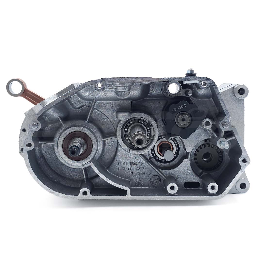 Rumpfmotor M500- mit Sportgetriebe 5-Gang kurz (23:32), Laufbuchse ø 46mm, Silbermetallic - Simson S51, KR51/2 Schwalbe, SR50 Rumpfmotor M500- mit Sportgetriebe 5-Gang kurz (23:32), Laufbuchse ø 46mm, Silbermetallic - Simson S51, KR51/2 Schwalbe, SR50