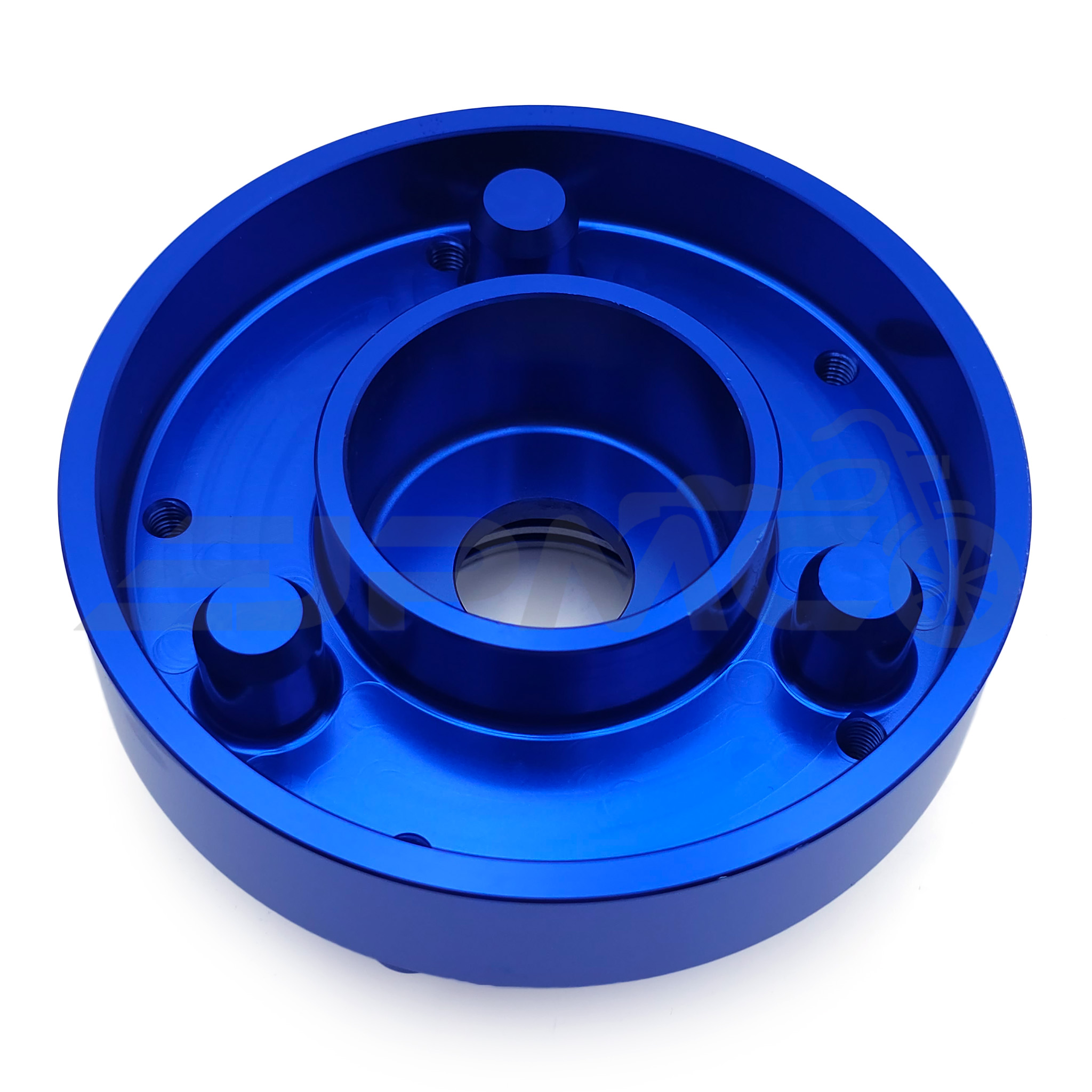 CNC Hinterradmitnehmer 5-fach verschraubt - blau