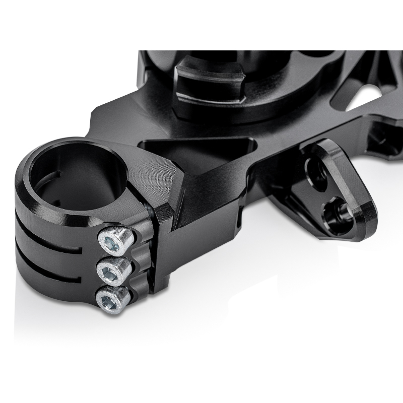 PZ Gabelbrücke | Version 2025 | mit Teilegutachten CNC gefräst f. Simson S50, S51 | Schwarz PZ Gabelbrücke | Version 2025 | mit Teilegutachten CNC gefräst f. Simson S50, S51 | Schwarz